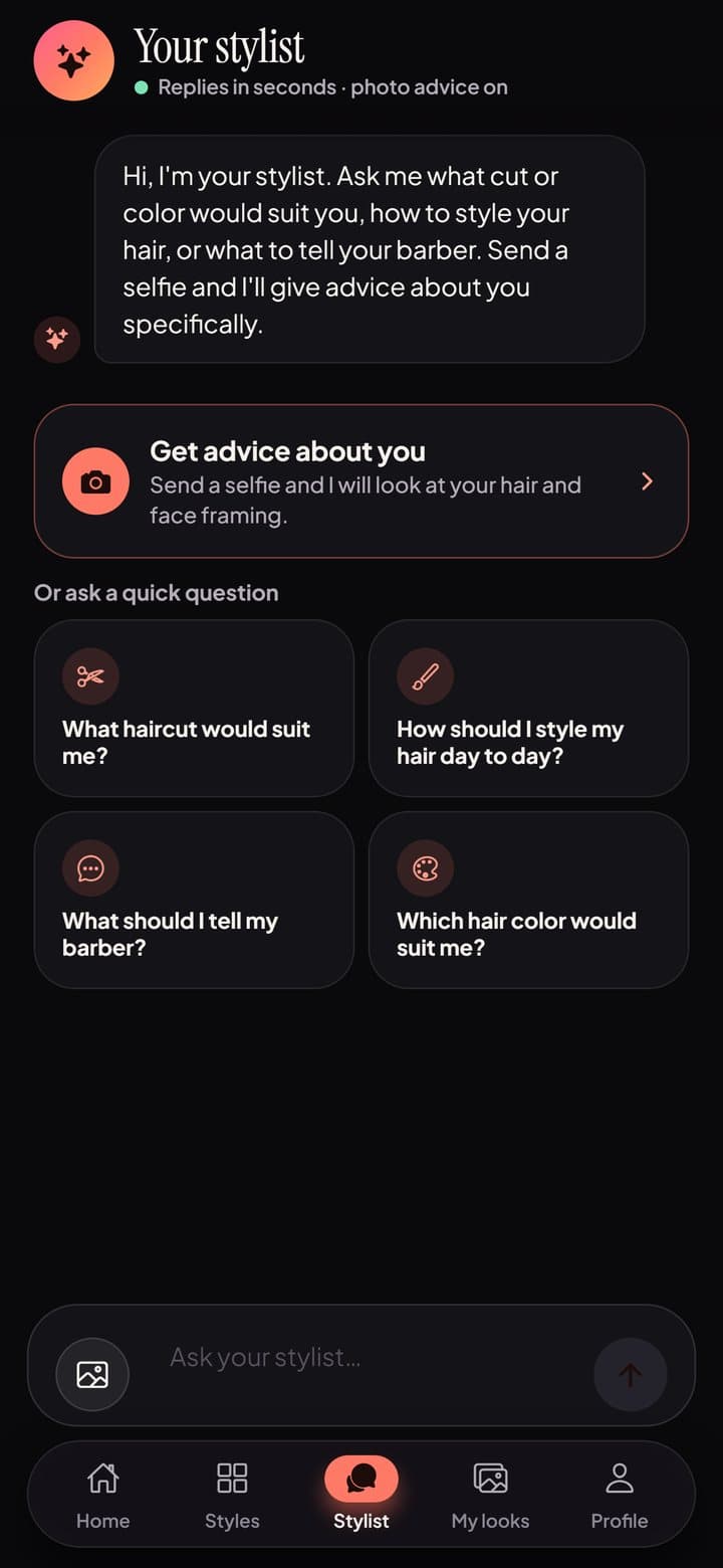 Stylist chat